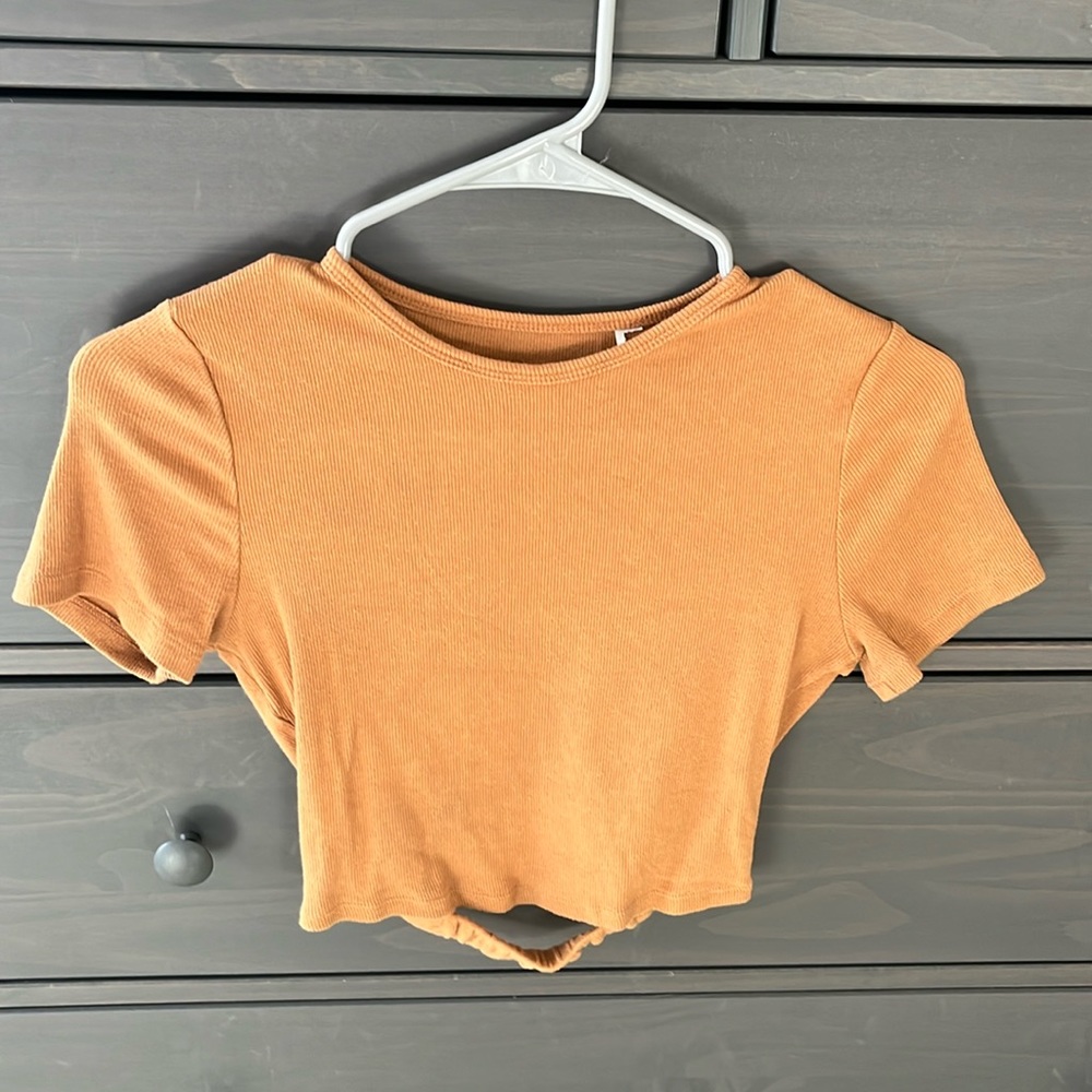 PacSun Crop top | Small | Brown